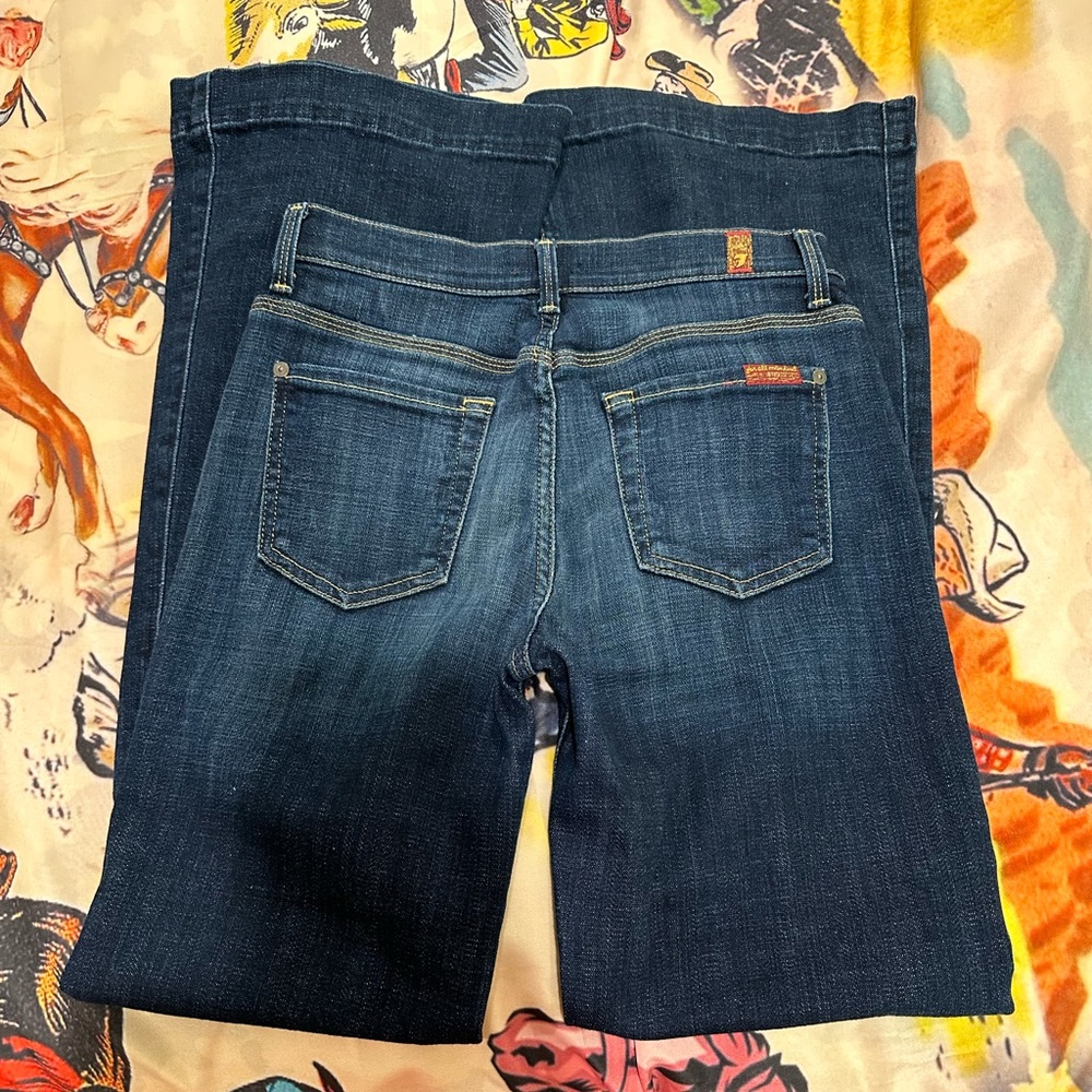 7FAMK 7 for all Mankind Ginger jeans-great condition